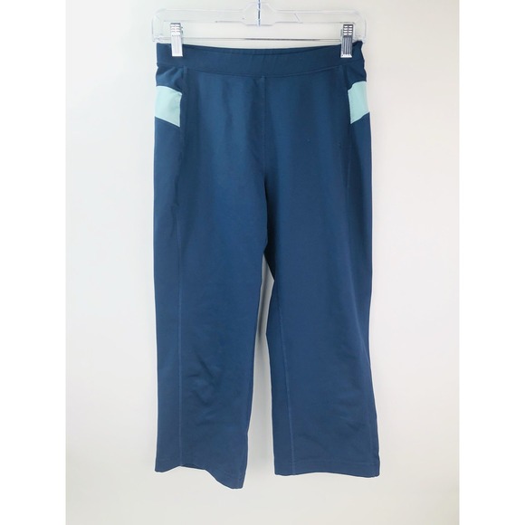 Pants - Ativa Women's S Navy Blue Leggings Active Wear Athletic Capri Pants Shorts Yoga